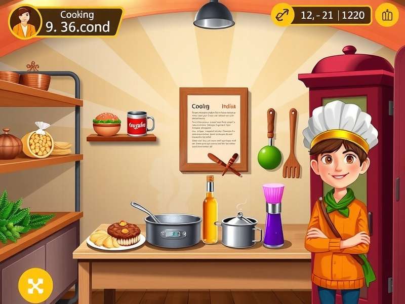 Chaat Delight Cooking Interface